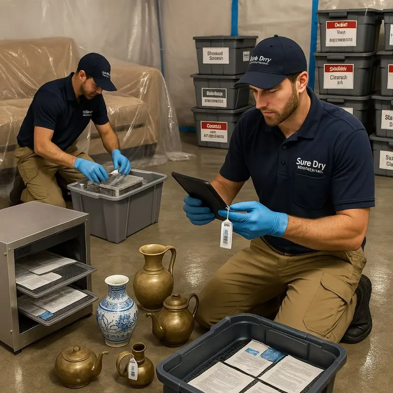 Content Protection and Restoration process in Ossun, LA