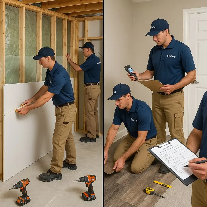 Repairs and Reconstruction process in Ossun, LA